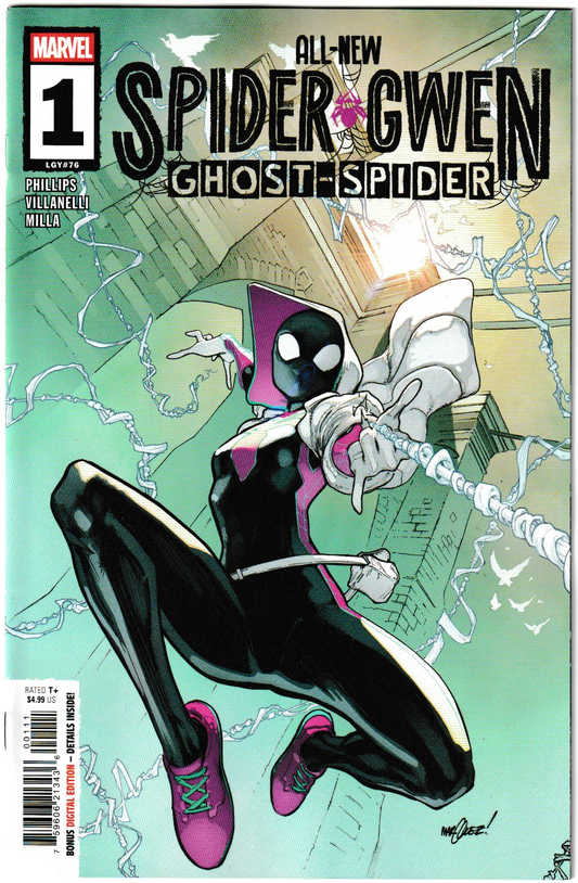 All-New Spider-Gwen: The Ghost-Spider #1 Cover A David Marquez (Marvel Comics, 2025) (NM/NM+)