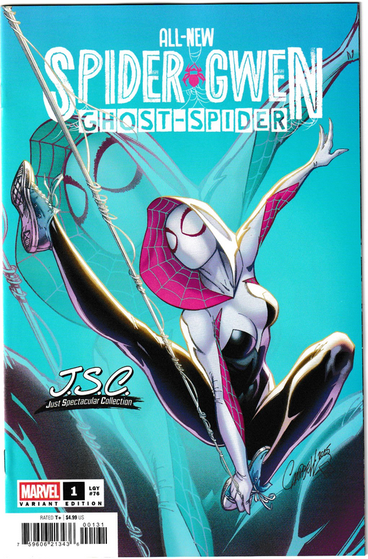 All-New Spider-Gwen: The Ghost-Spider #1 J. Scott Campbell Just Spectacular Collection Variant (Marvel Comics, 2025)