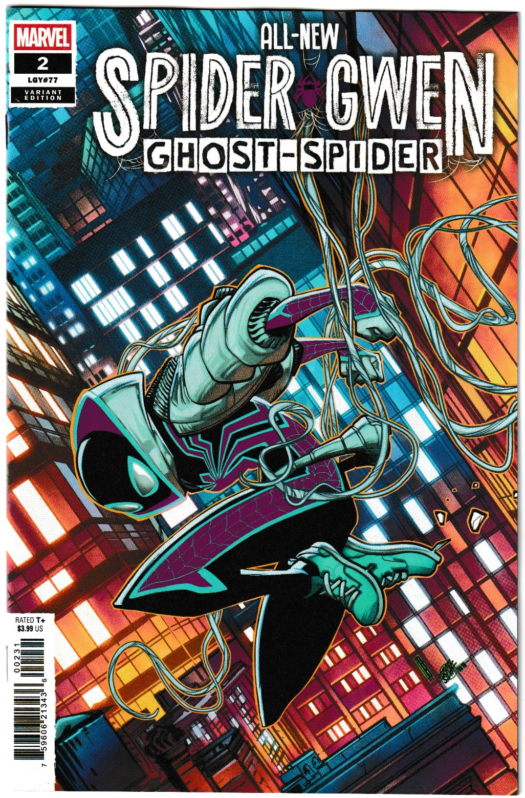All-New Spider-Gwen: The Ghost-Spider #2 David Baldeón Variant (Marvel Comics, 2025)