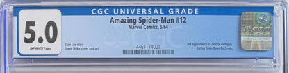 Amazing Spider-Man #12 (CGC 5.0, Off-White Pages)