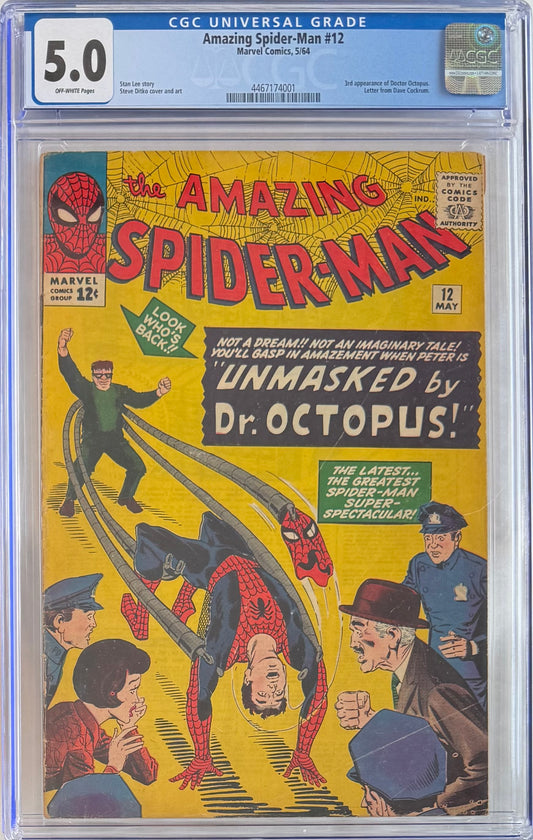 Amazing Spider-Man #12 (CGC 5.0, Off-White Pages)