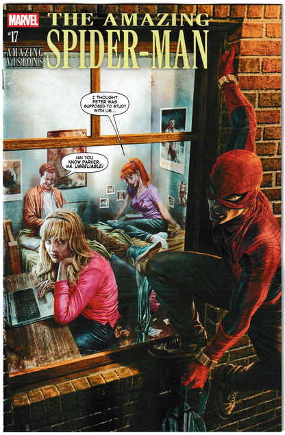AMAZING SPIDER-MAN #17 LEE BERMEJO AMAZING VISIONS VARIANT