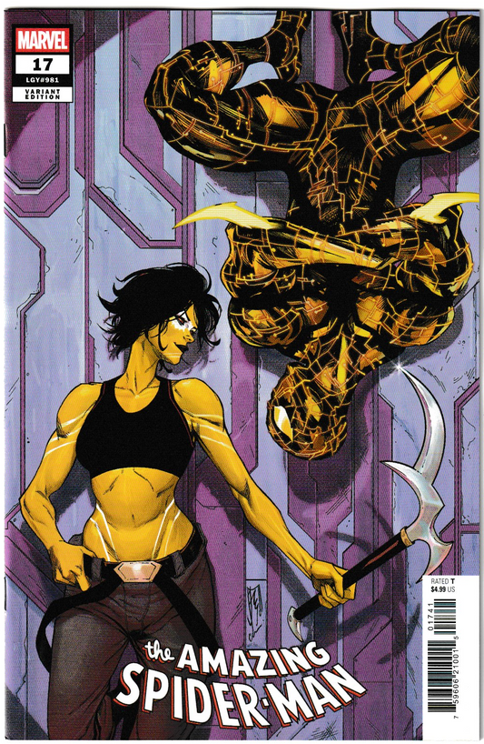 AMAZING SPIDER-MAN #17 STEFANO CASELLI VARIANT