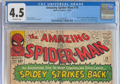 Amazing Spider-Man #19 (CGC 4.5, Off-White Pages)