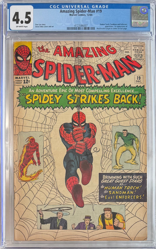 Amazing Spider-Man #19 (CGC 4.5, Off-White Pages)