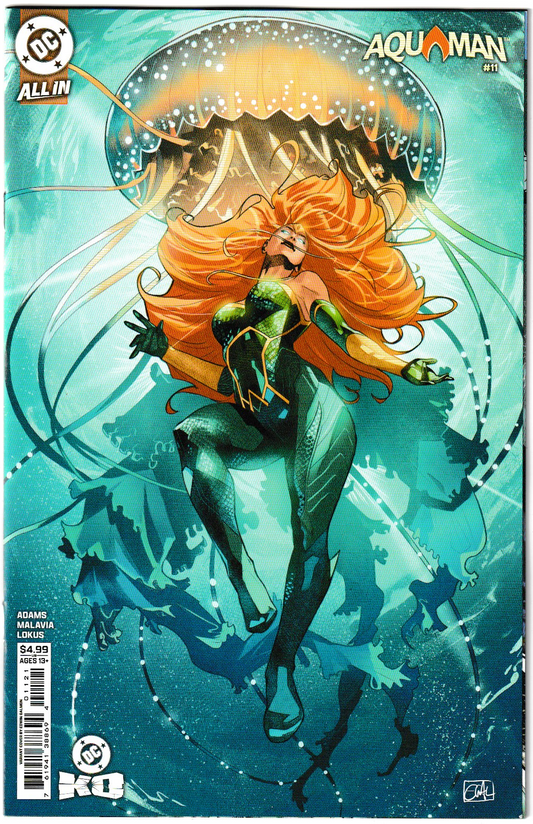 AQUAMAN #11 Cvr C Edwin Galmon Card Stock Var (DC K.O. Tie In)