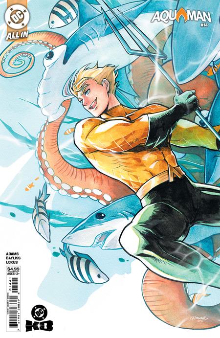 AQUAMAN #14 CVR D SAOWEE CARD STOCK VAR (1st Print)