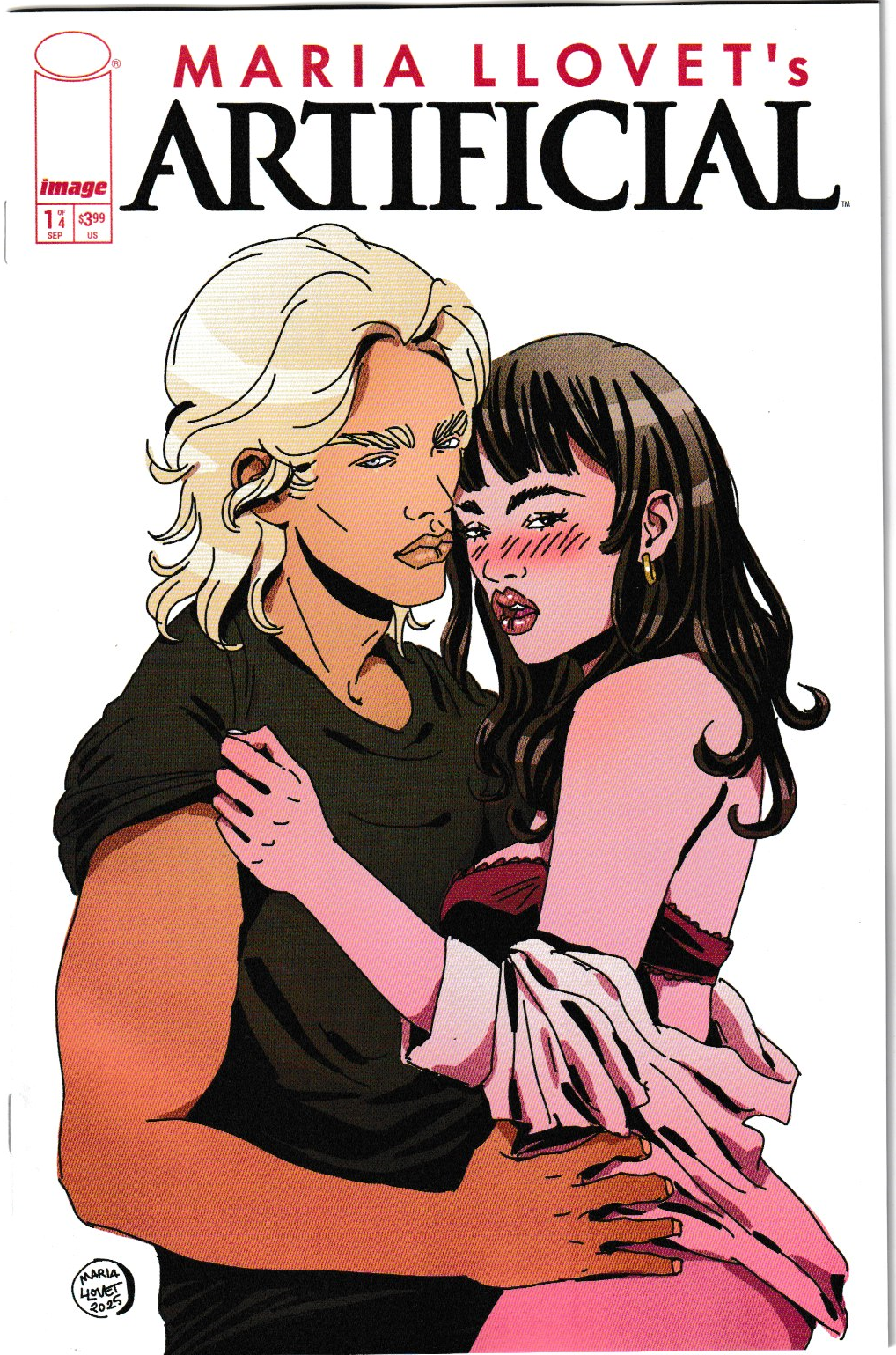 Artificial #1 (of 4) Cover C Maria Llovet Spicy Variant (MR) Image Comics 2025 (NM/NM+)