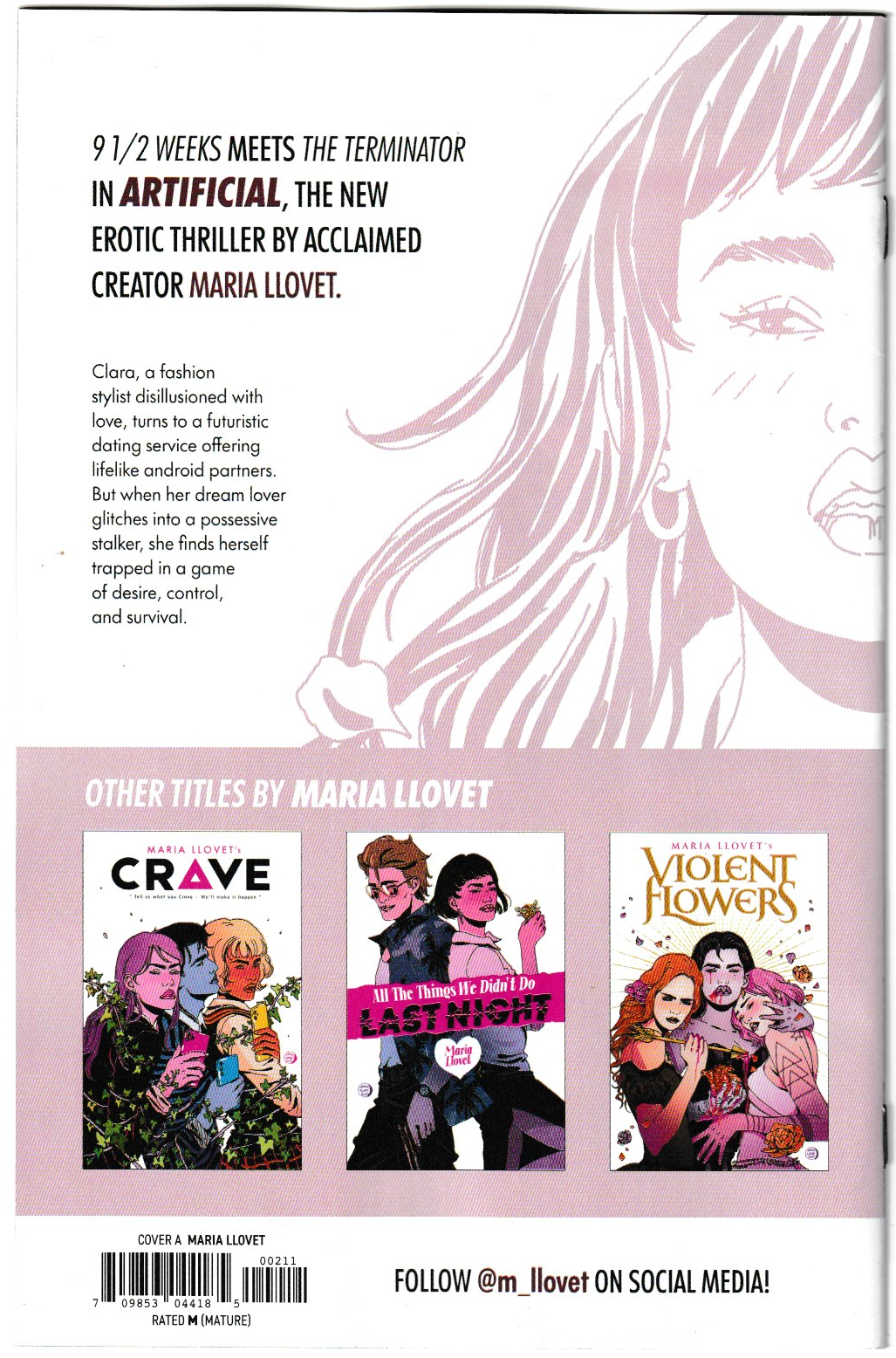 Artificial #2 (of 4) Cover A Maria Llovet (MatureReaders) Image Comics 2025