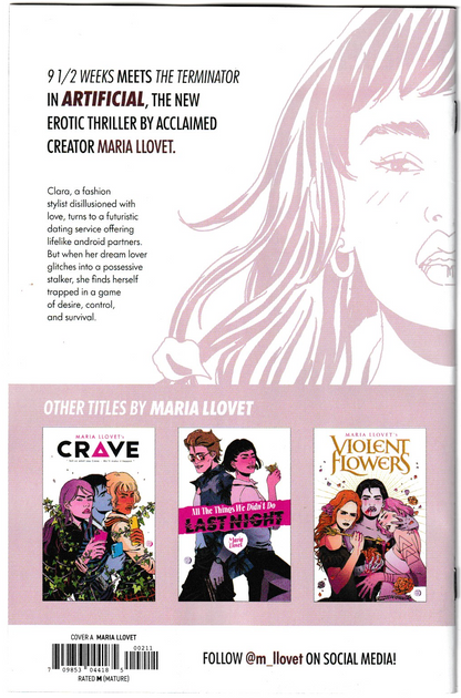 Artificial #2 (of 4) Cover A Maria Llovet (MatureReaders) Image Comics 2025