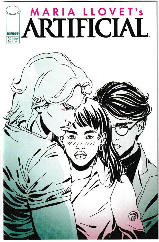 Artificial #3 (of 4) Cover B Maria Llovet Faded 1:10 Incentive Variant (MatureReaders) Image Comics 2025