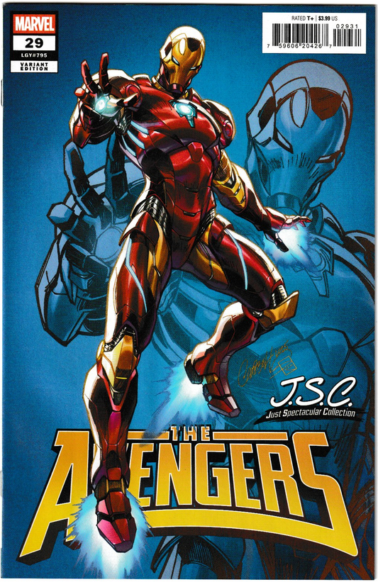 Avengers #29 J. Scott Campbell Just Spectacular Collection Variant (Marvel Comics, 2025) (NM/NM+)
