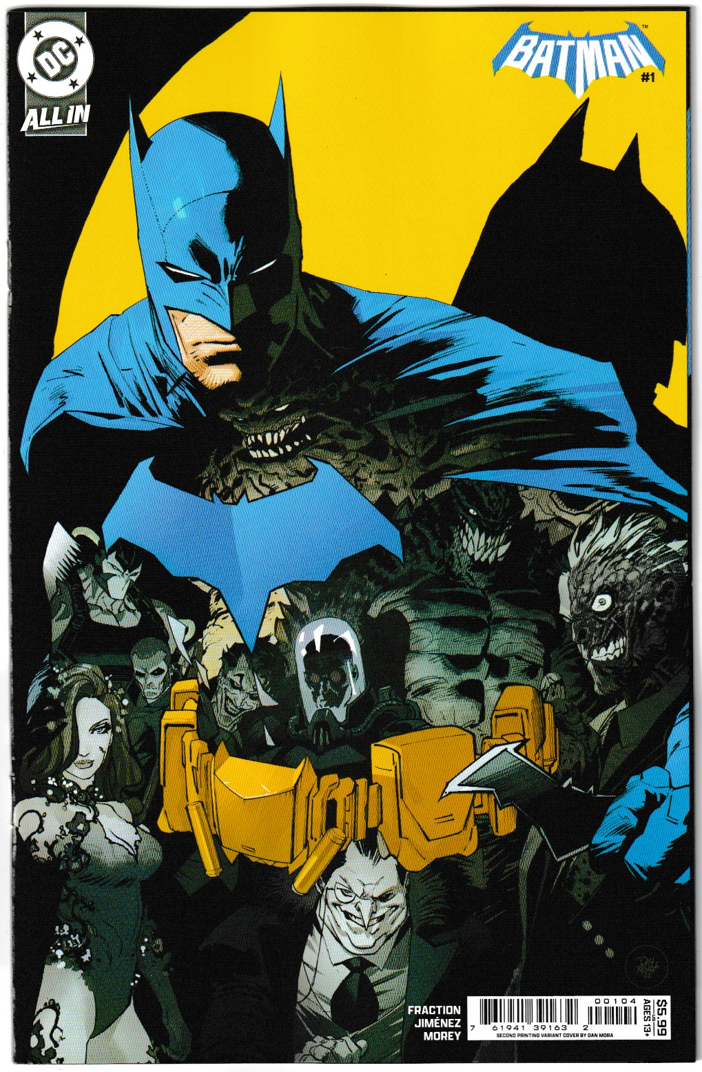 Batman #1 Cover B (Dan Mora) 2nd Print DC Comics 2025