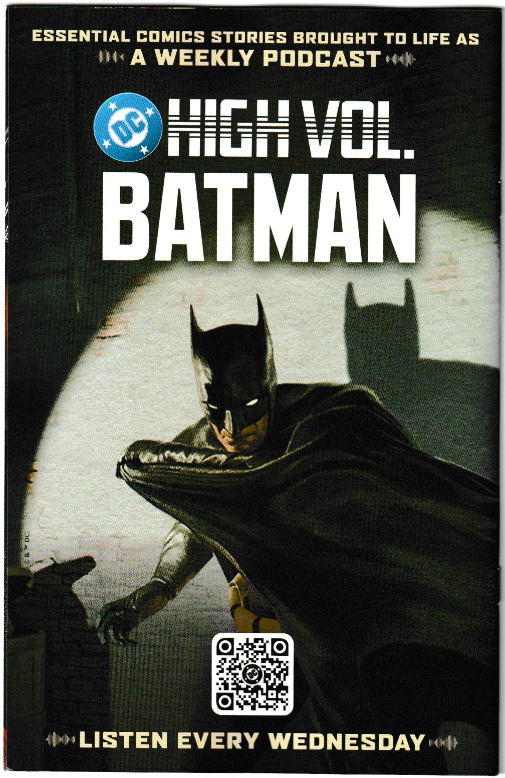 Batman #1 Cover E (Frank Quitely) DC Comics 2025 NM/NM+
