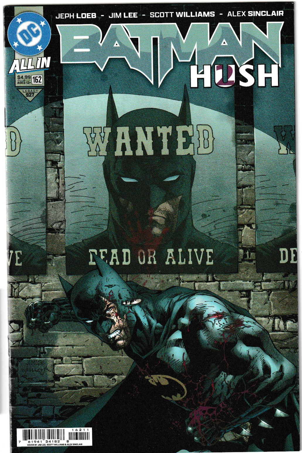 BATMAN #162 JIM LEE COVER A