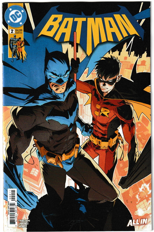 Batman #2 Cover A (Jorge Jiménez) DC Comics 2025 (NM/NM+)