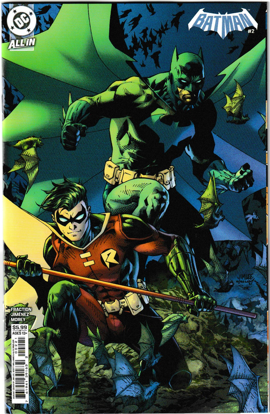 Batman #2 Cover Cover B Jim Lee Card Stock Variant DC Comics 2025