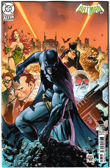 BATMAN #3 Second Printing Cvr B Tony S Daniel Card Stock Var (2nd Print)