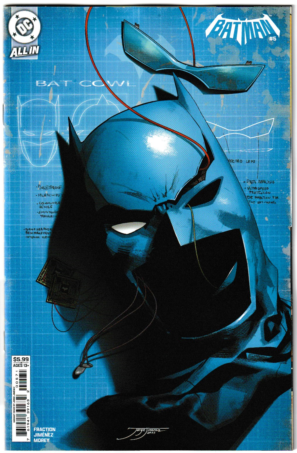 Batman #5 Cover E (Jorge Jimenez Bat-Gadget) 1st Print DC Comics 2025