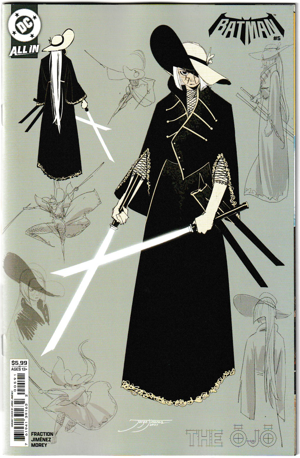 Batman #5 Cover G (Jorge Jimenez The Ojo Design) 1st Print DC Comics 2025