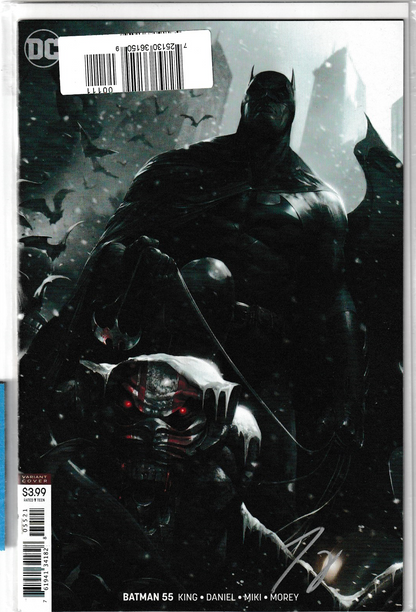 DF Batman #55 Variant Signed by Tom King with COA