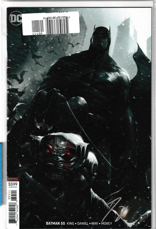 Batman #55 Variant Signed by Tom King with COA