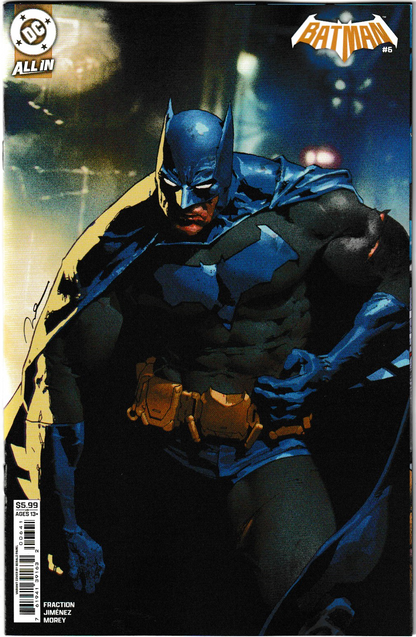 BATMAN #6 CVR D GERALD PAREL CARD STOCK VAR (1st Print)