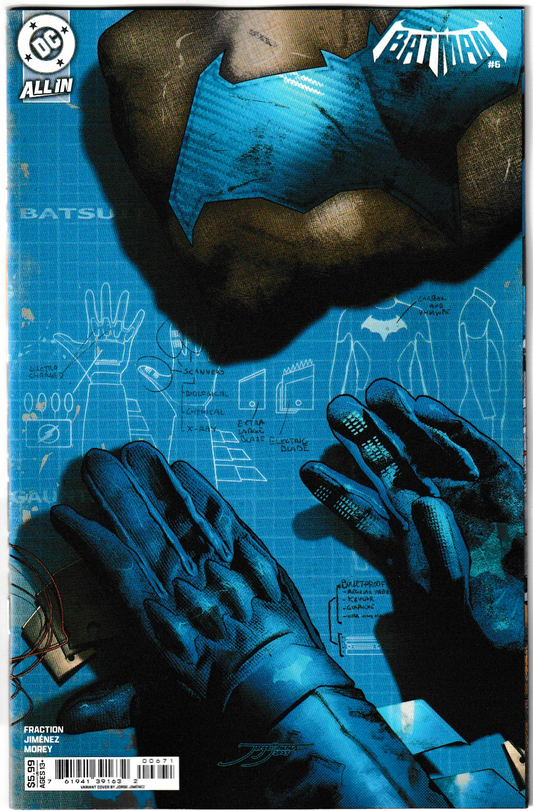 BATMAN #6 CVR E JORGE JIMENEZ BAT-GADGET CARD STOCK VAR (1st Print)