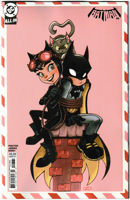 BATMAN #6 CVR F CHRISSIE ZULLO VALENTINES DAY CARD STOCK VAR (1st Print)
