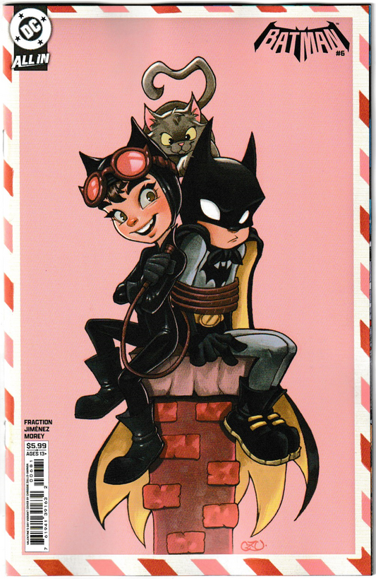 BATMAN #6 CVR F CHRISSIE ZULLO VALENTINES DAY CARD STOCK VAR (1st Print)