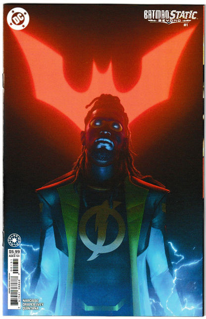 BATMAN STATIC BEYOND #1 (OF 6) CVR C RAHZZAH CARD STOCK VAR 1st Print