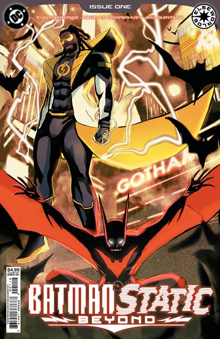 BATMAN STATIC BEYOND #1 (OF 6) Second Printing Cvr A Nikolas Draper-Ivey (2nd Print)