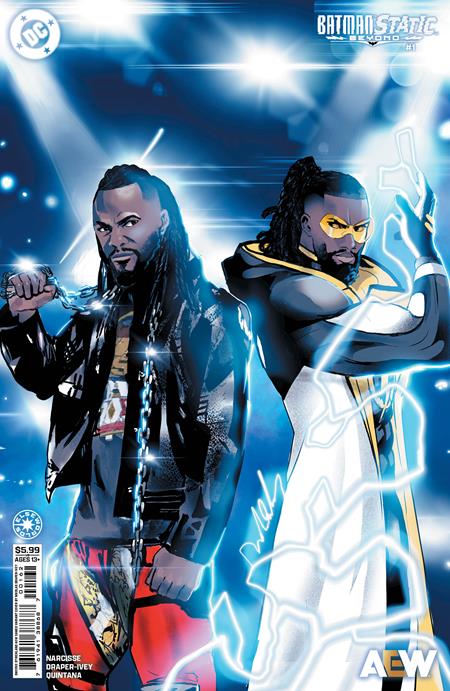 BATMAN STATIC BEYOND #1 (OF 6) Second Printing Bundle 2 Covers A & B (2nd print) [2 Book Bundle]