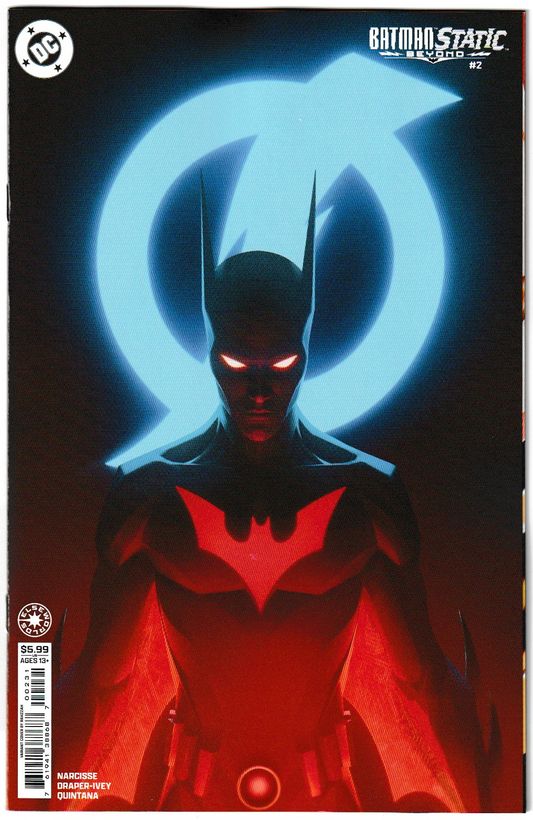 BATMAN STATIC BEYOND #2 (OF 6) CVR C RAHZZAH CARD STOCK VAR 1st Print