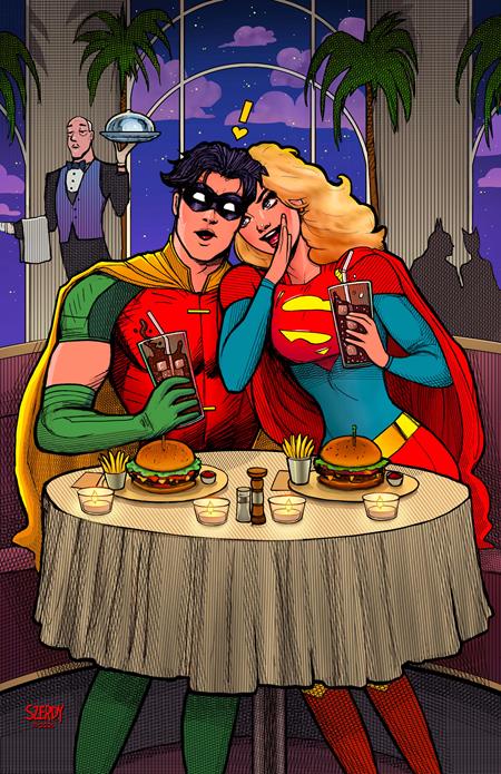 BATMAN SUPERMAN WORLDS FINEST #49 CVR B NATHAN SZERDY CARD STOCK VAR