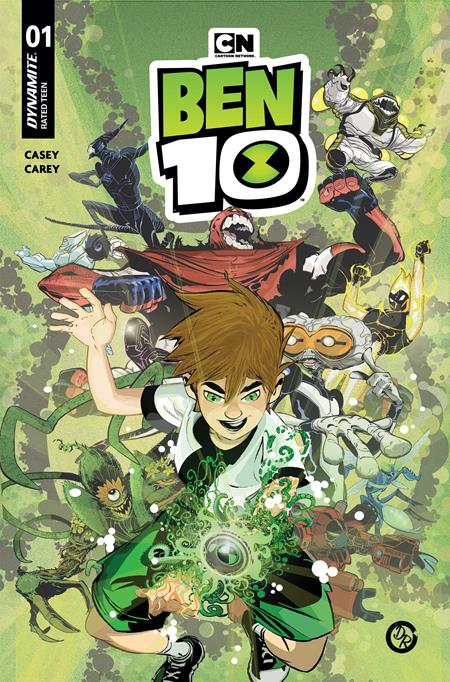 BEN 10 #1 CVR O INC 1:50 SIGNED EDITION BY MAN OF ACTION TEAM VAR (1st Print) [13 Book Bundle]
