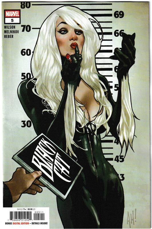 BLACK CAT #5 COVER A ADAM HUGHES