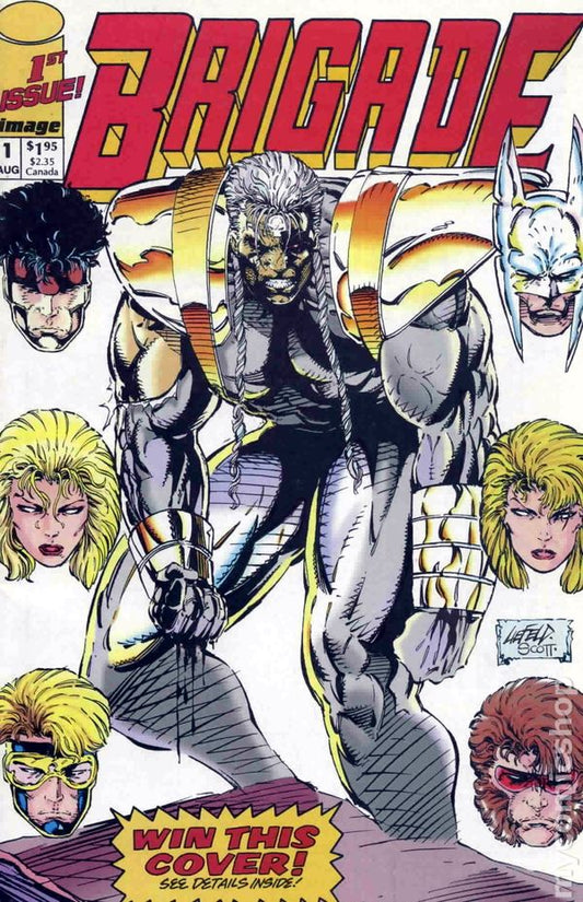 Brigade #1 of 4 Mini-Series (1992, 1st Print) [SIGNED BY CO-CREATOR MARAT MYCHAELS]