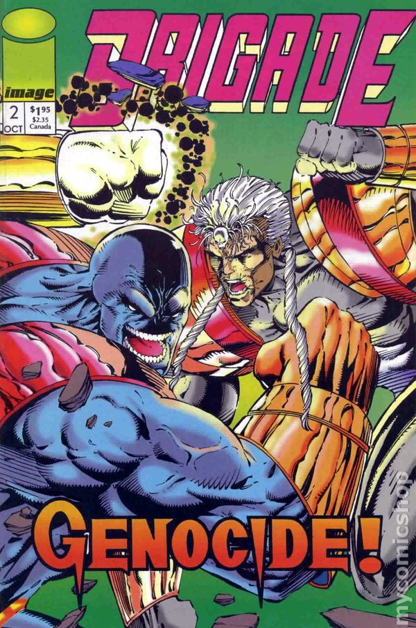 Brigade #2 of 4 Mini-Series (1992, 1st Print) [SIGNED BY CO-CREATOR MARAT MYCHAELS]