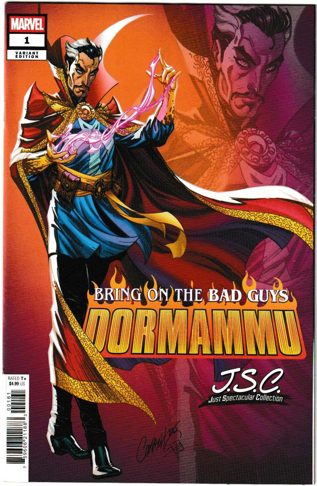 Bring on the Bad Guys: Dormammu #1 J. Scott Campbell Just Spectacular Collection (Marvel Comics, 2025) (NM/NM+)