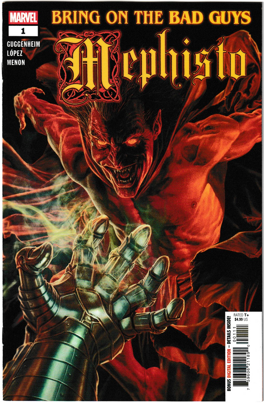 Bring on the Bad Guys: Mephisto #1 Cover A Lee Bermejo (Marvel Comics, 2025) (NM/NM+)