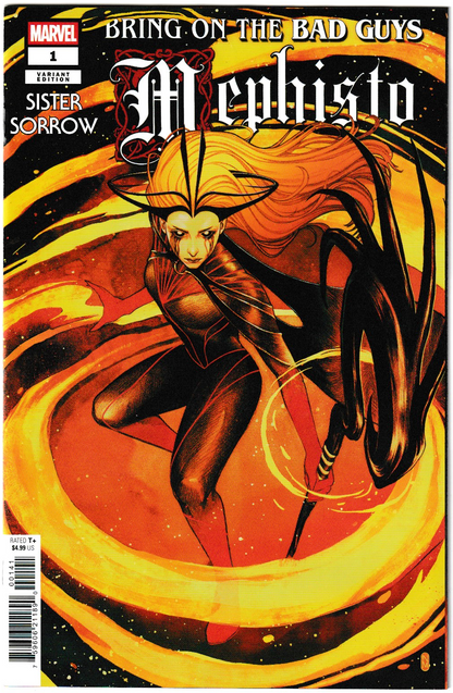 Bring on the Bad Guys: Mephisto #1 Nimit Malavia Sister Sorrow Variant (Marvel Comics, 2025) (NM/NM+)