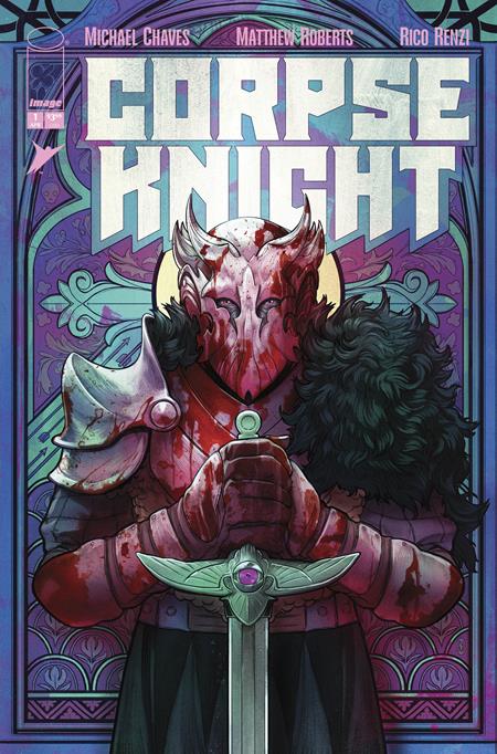 CORPSE KNIGHT #1 (OF 6) CVR D INC 1:25 NIMIT MALAVIA STAINED GLASS VAR (MR) [6 Book Bundle]