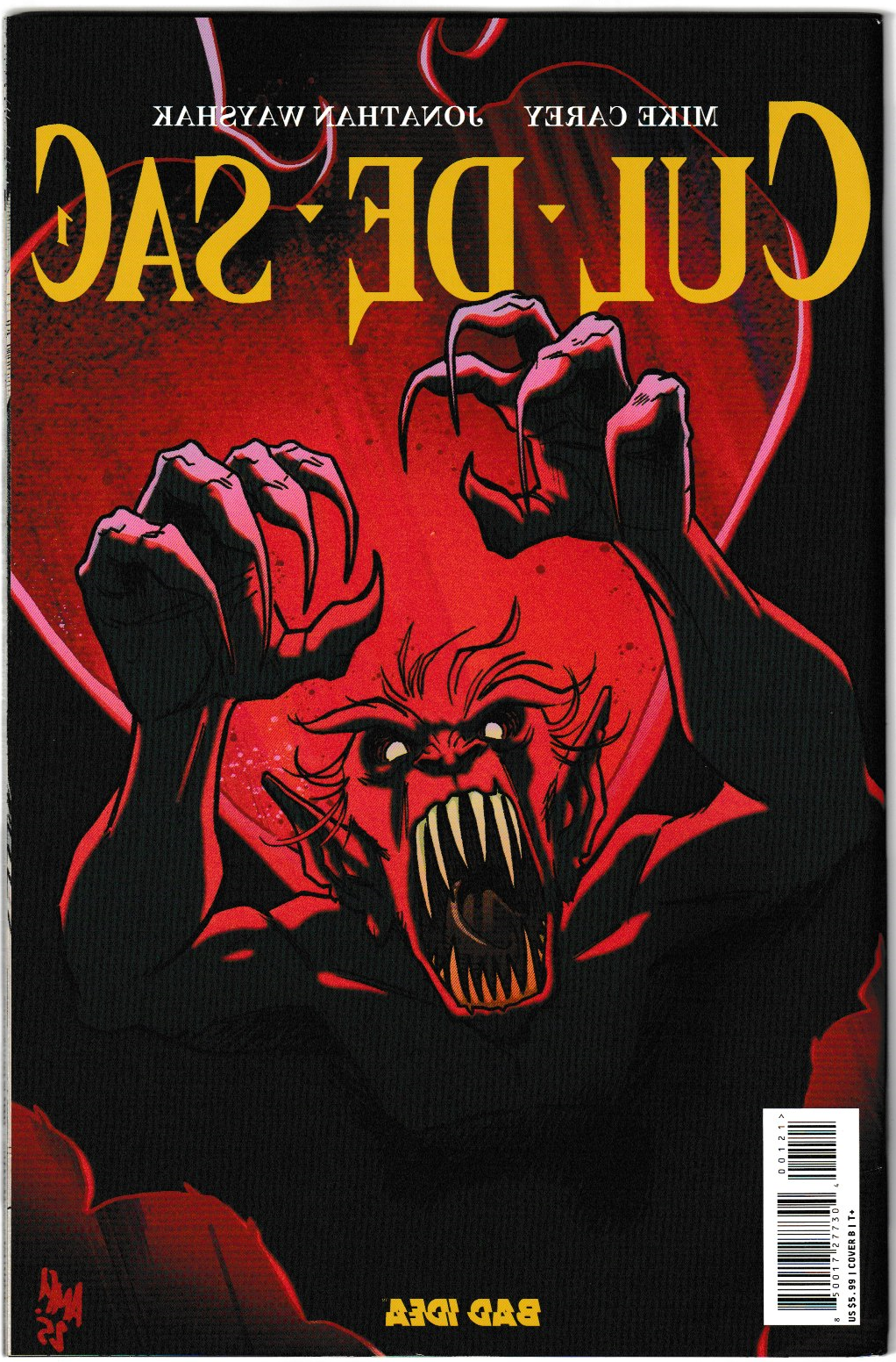 Cul De Sac #1 (of 4) CVR B Tony Fleecs Cursed Mirror Variant