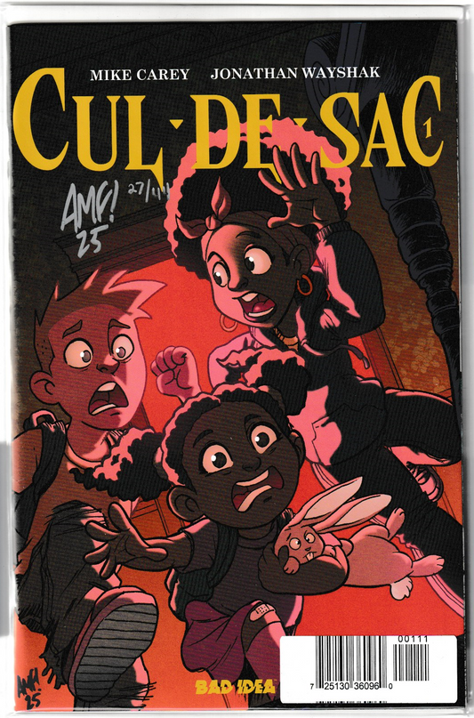 Cul de Sac #1 Ultra Limited Cursed Mirror Variant Signed by Tony Fleecs #27 of 44