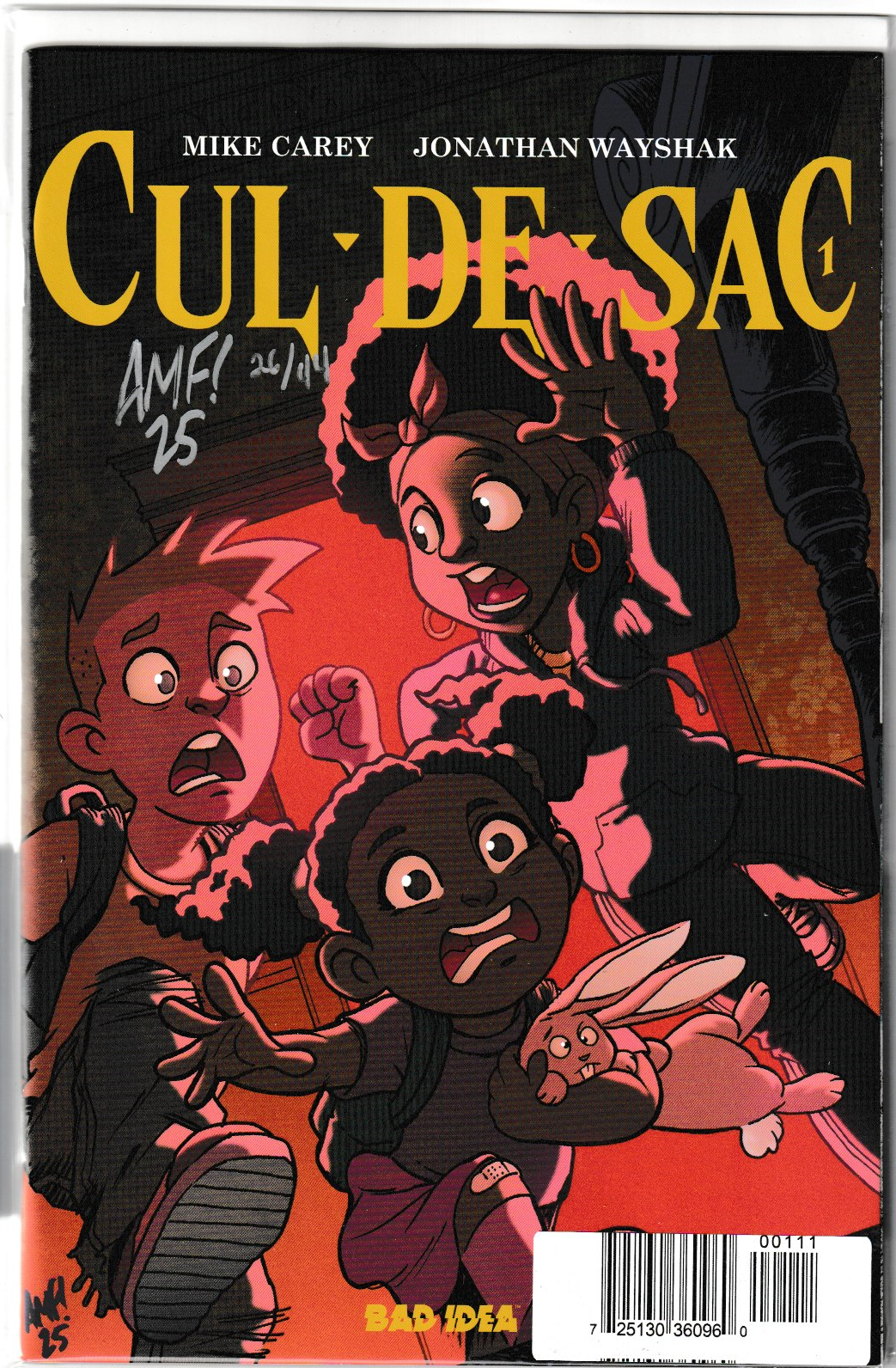 Cul de Sac #1 Ultra Limited Cursed Mirror Variant Signed by Tony Fleecs #26 of 44