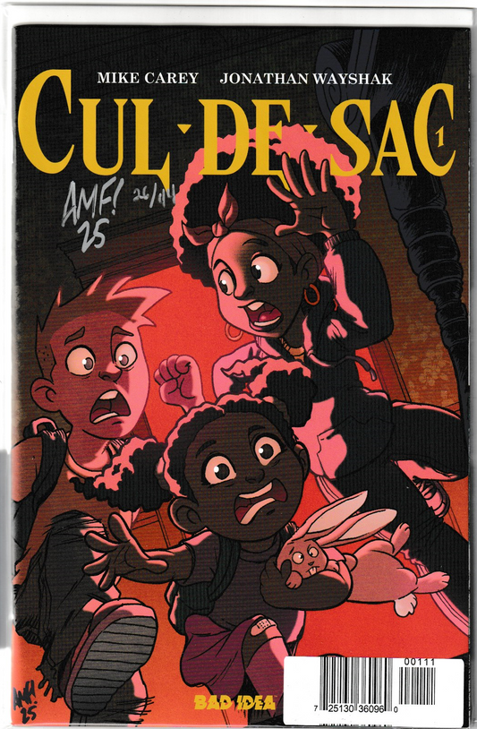 Cul de Sac #1 Ultra Limited Cursed Mirror Variant Signed by Tony Fleecs #26 of 44