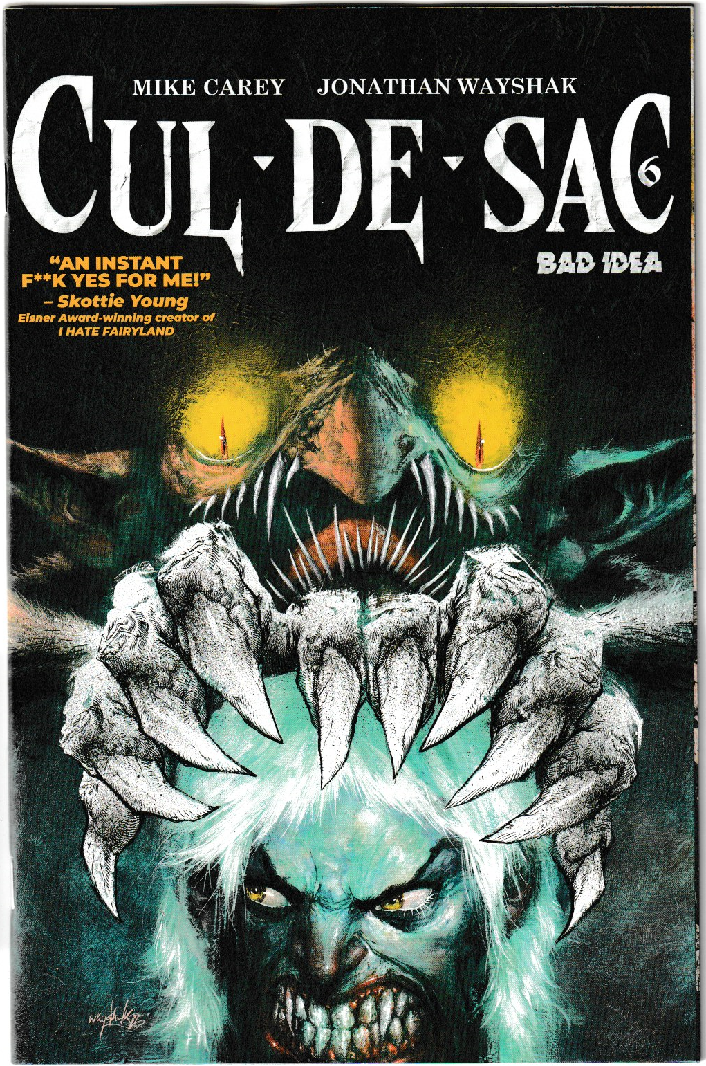 CUL DE SAC #6 (OF 6) CVR A JONATHAN WAYSHAK
