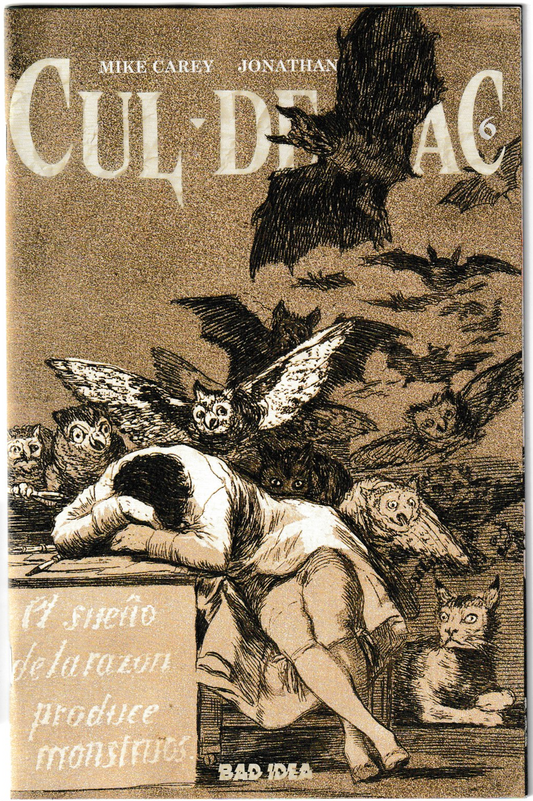 CUL DE SAC #6 (OF 6) CVR E FRANCISCO GOYA OLD MASTERS VAR