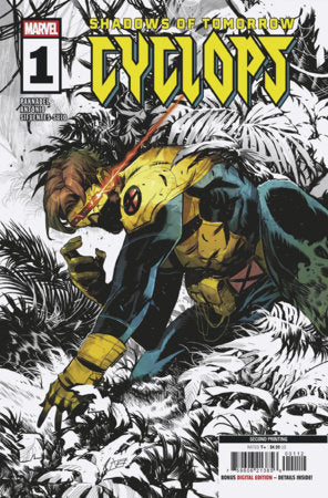 CYCLOPS #1 HICHAM HABCHI RATIO VIRGIN 2ND PRINTING VARIANT[1:25] (2nd Print) [2 Book Bundle]